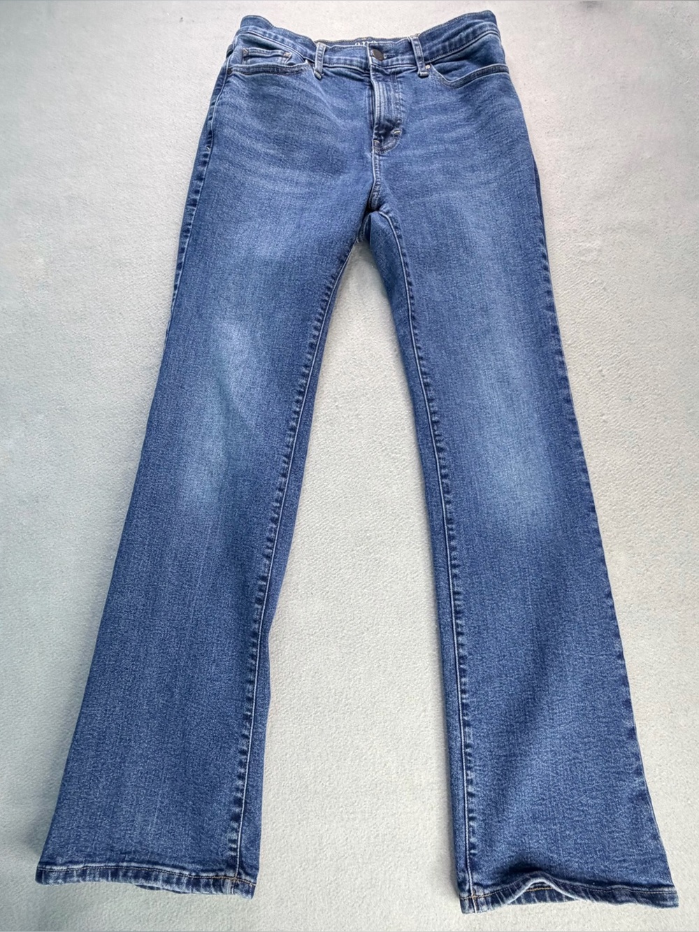 Ana Jeans Womens Size 8 High Rise Denim A.N.A Comfort Stretch Blue Boot Cut